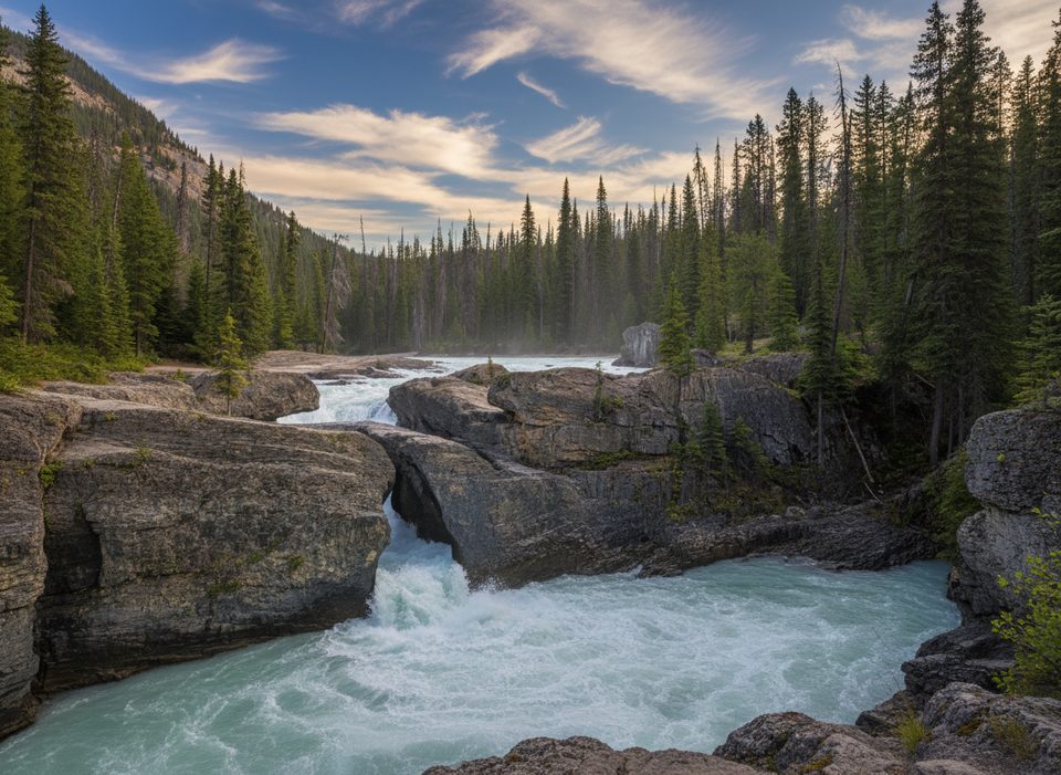 Natural Bridge Interpretive Walk, Yoho National Park