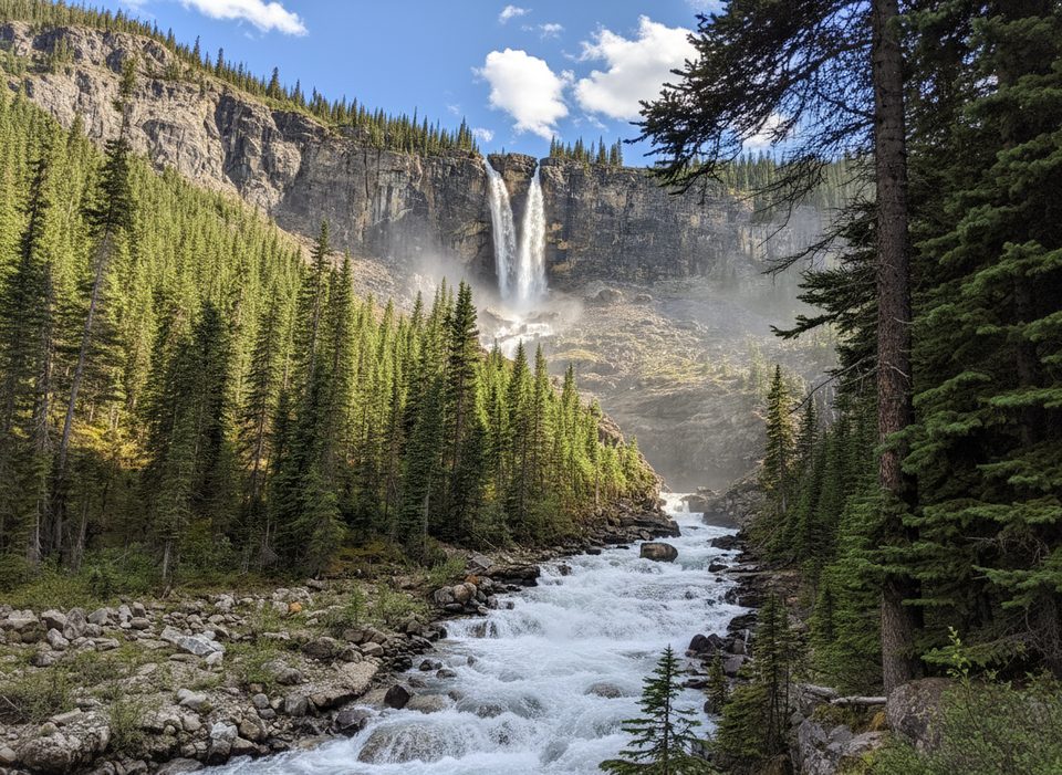 Twin Falls Trail, Yoho National Park