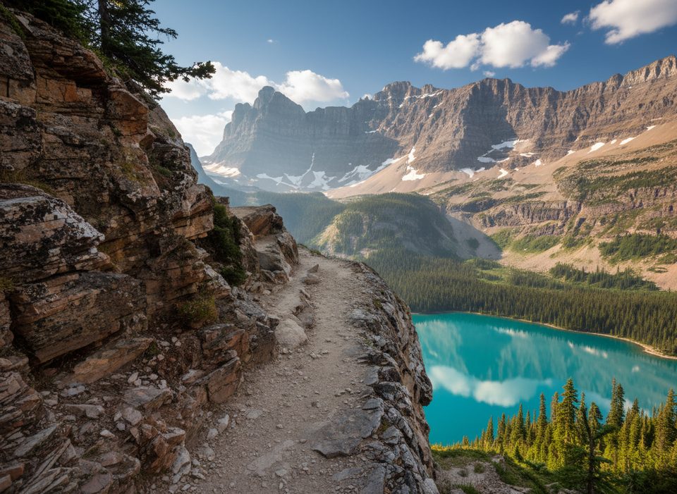 Huber Ledges Alpine Route, Yoho National Park