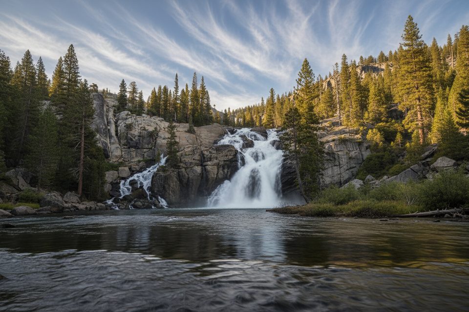 Glen Aulin Trail to Tuolumne Falls & White Cascade, Yosemite National Park