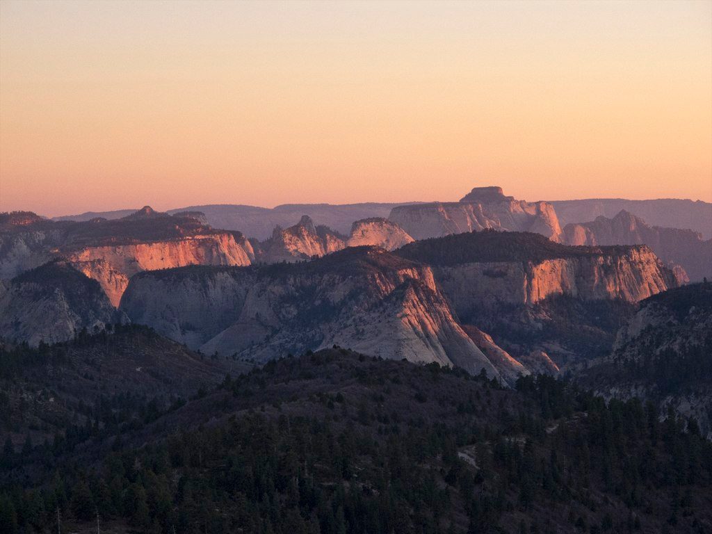 Lava Point Overlook Trail, Zion National Park